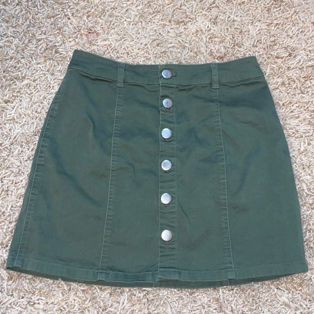 Forever 21 Small Green Skirt